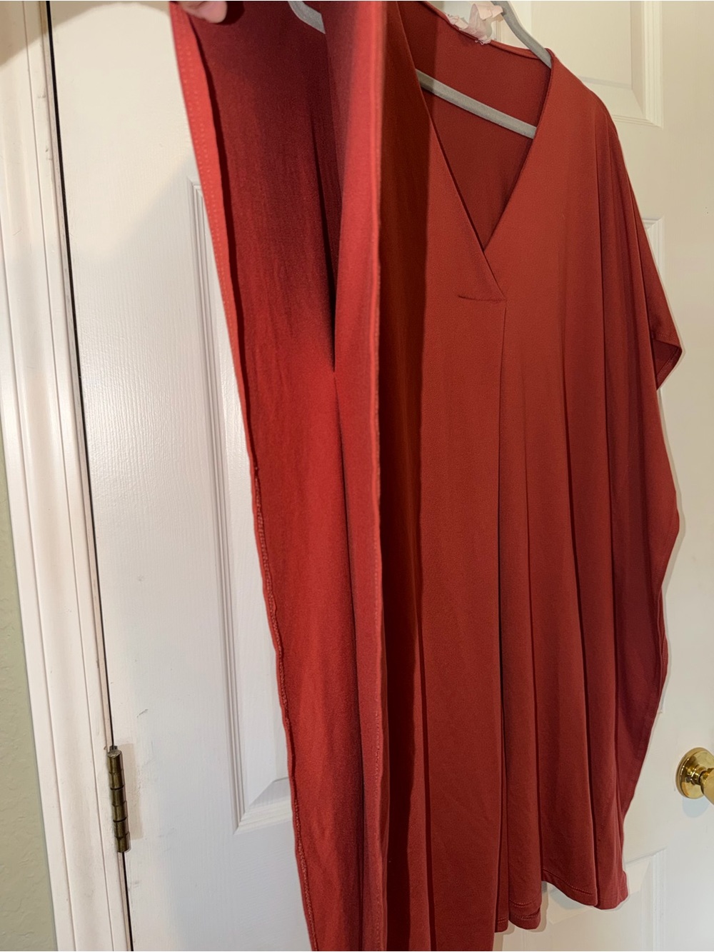 entro Rust Red Mini Dress - Picture 3 of 4